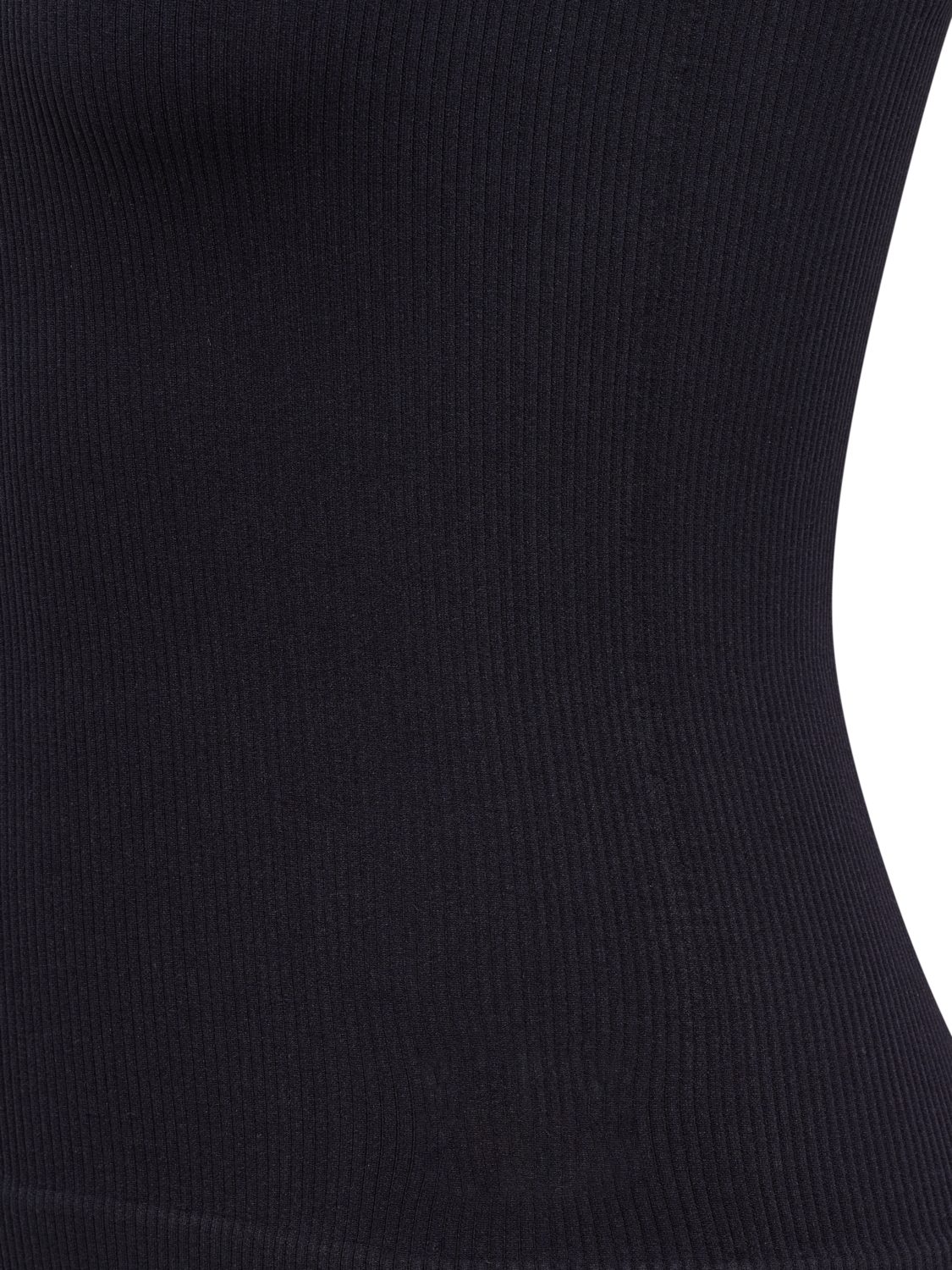 hmlPULSE SEAMLESS RIB W TANK TOP BLACK