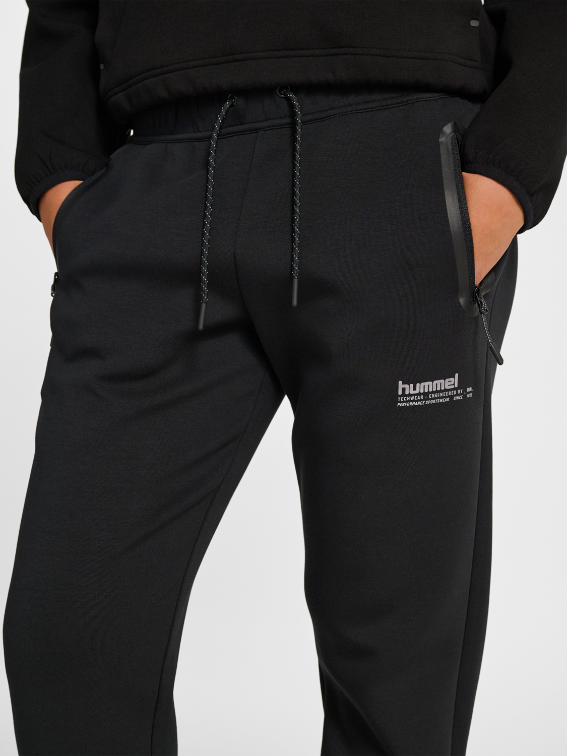 hmlTECH FLEECE W PANTS BLACK