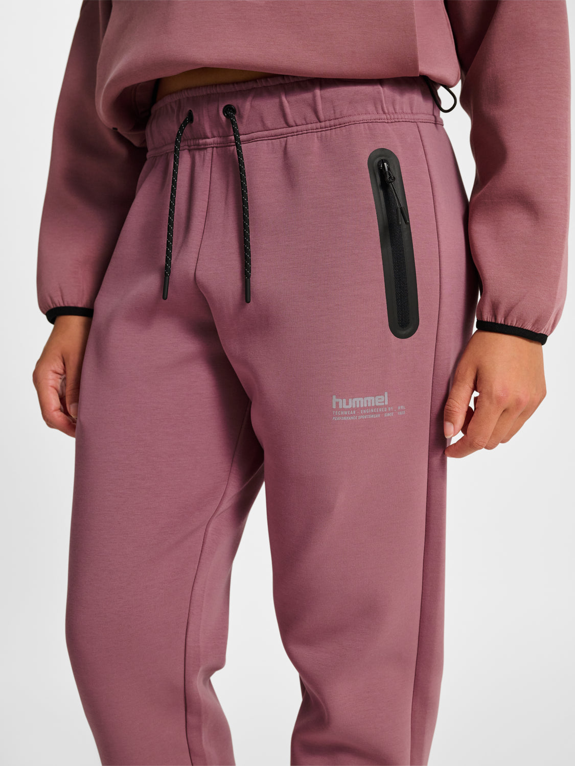 hmlTECH FLEECE W PANTS MAUVE