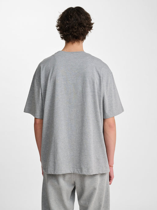 hmlLOOSE T-SHIRT BEE S/S GREY