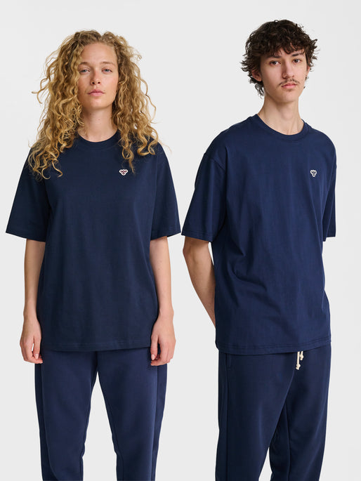 hmlLOOSE T-SHIRT BEE S/S NAVY