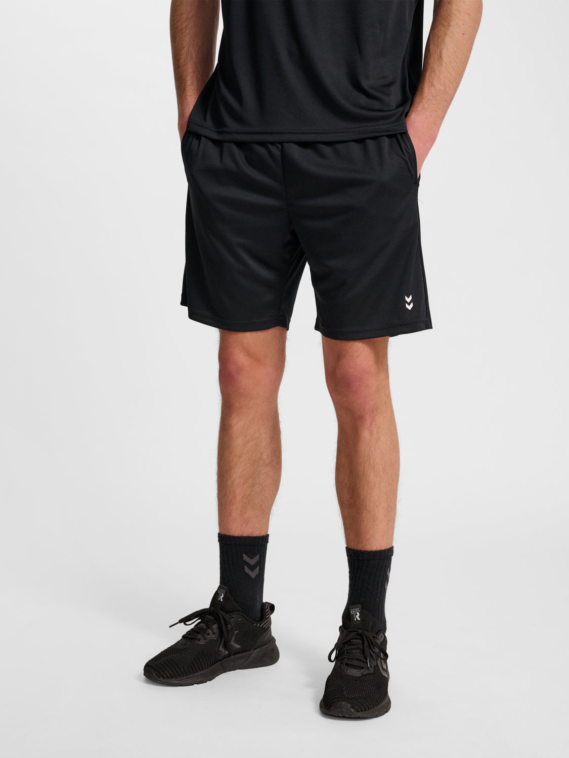 hmlPULSE TRAINING SHORTS BLACK