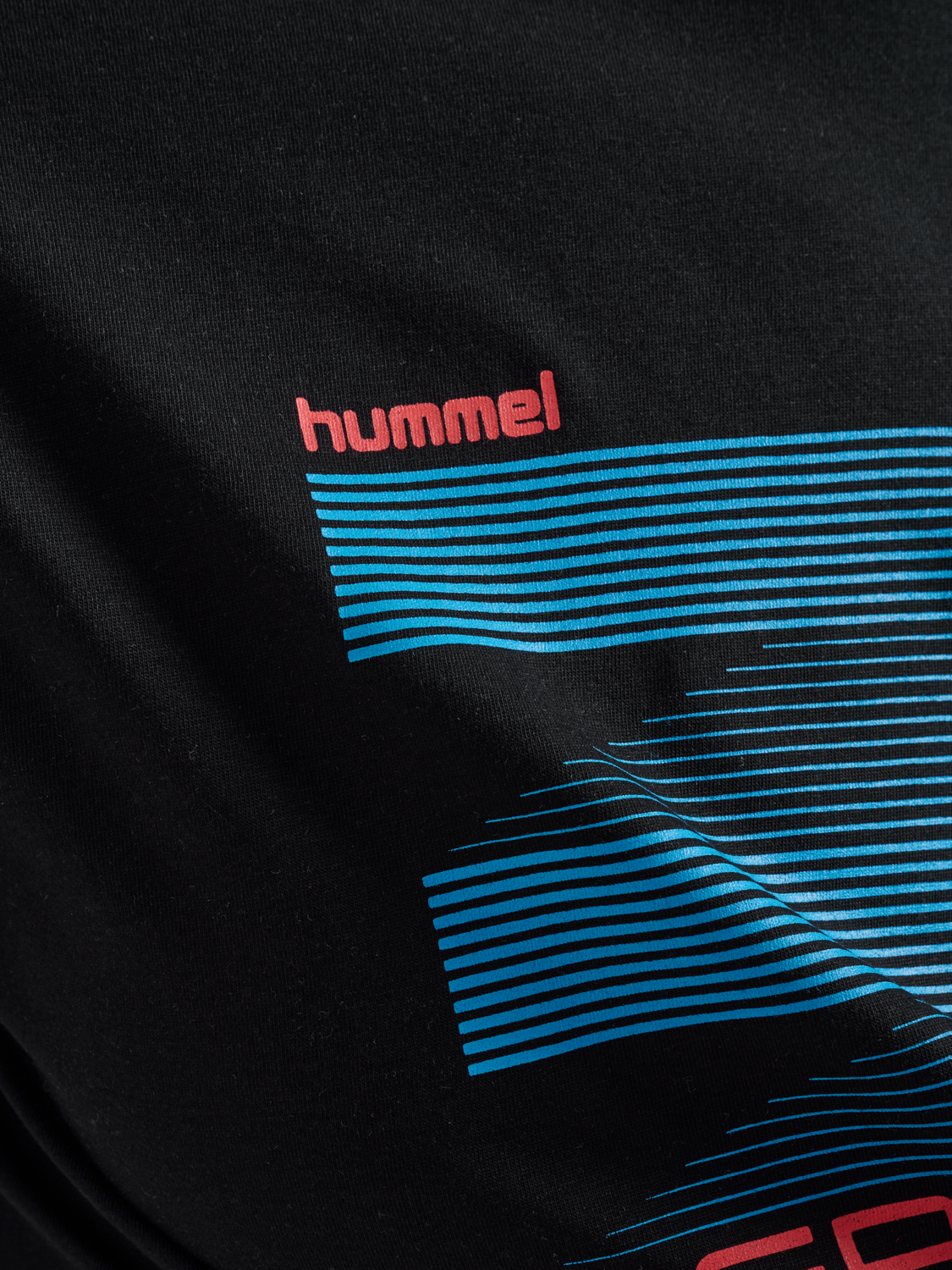 hmlPULSE GRAPHIC T-SHIRT S/S BLACK