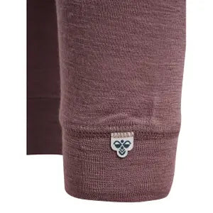 hmlJR WOOL RIB TIGHTS TWILIGHT MAU