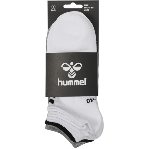 hmlCHEVRON 6-PACK ANKLE SOCKS MULTICOLOUR