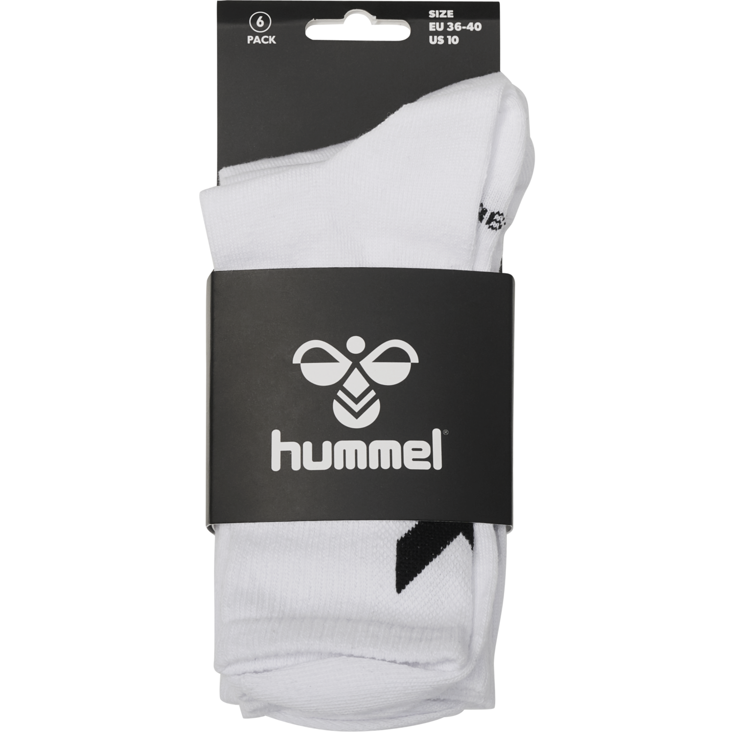 hmlCHEVRON 6-PACK SOCKS WHITE