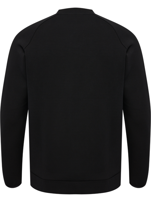 hmlTECH FLEECE REGULAR CREW BLACK