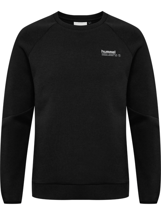 hmlTECH FLEECE REGULAR CREW BLACK