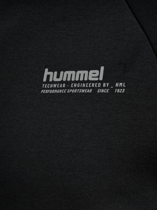hmlTECH FLEECE REGULAR CREW BLACK