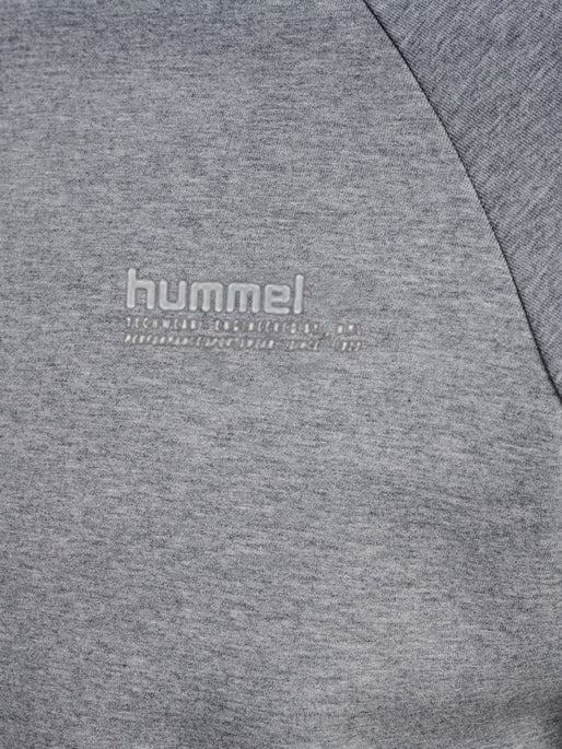 hmlTECH FLEECE REGULAR CREW GREY