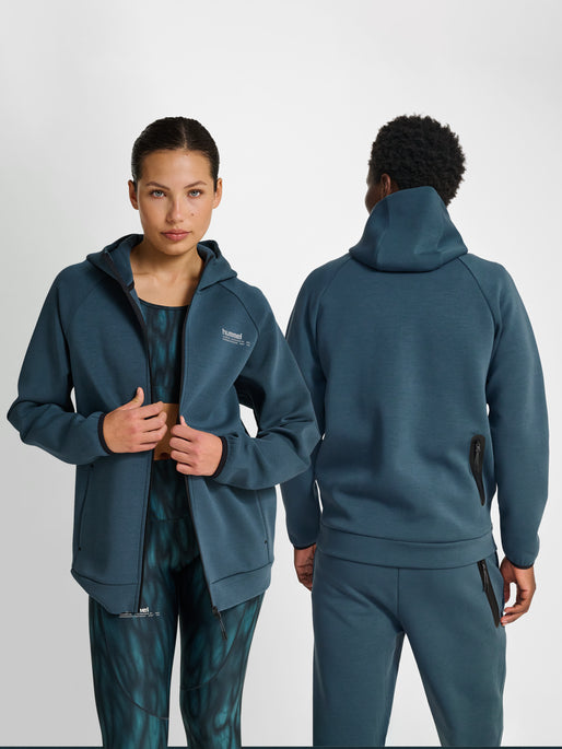 hmlTECH FLEECE REGULAR ZIP HOODIE STARGAZER