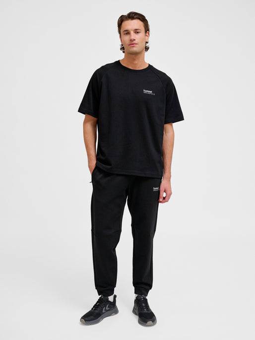 hmlTECH FLEECE REGULAR PANTS BLACK