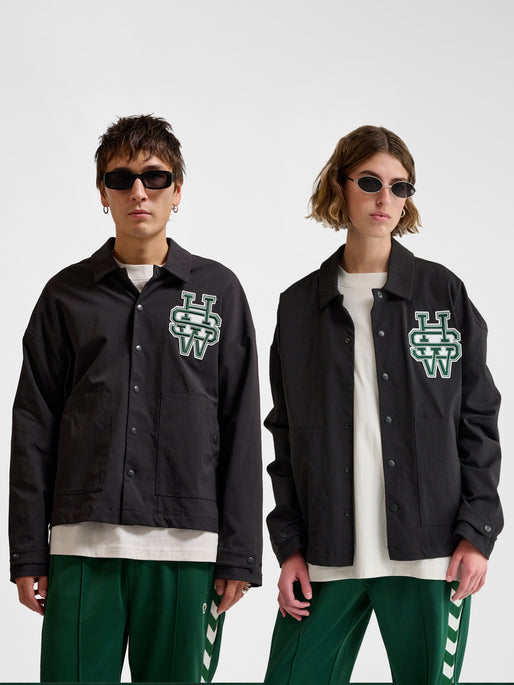 hmlCOACH JACKET HSW BLACK
