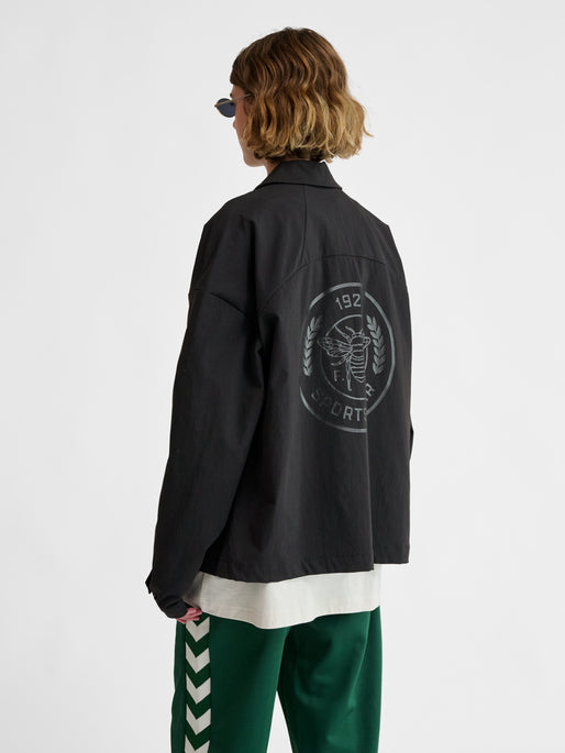 hmlCOACH JACKET HSW BLACK