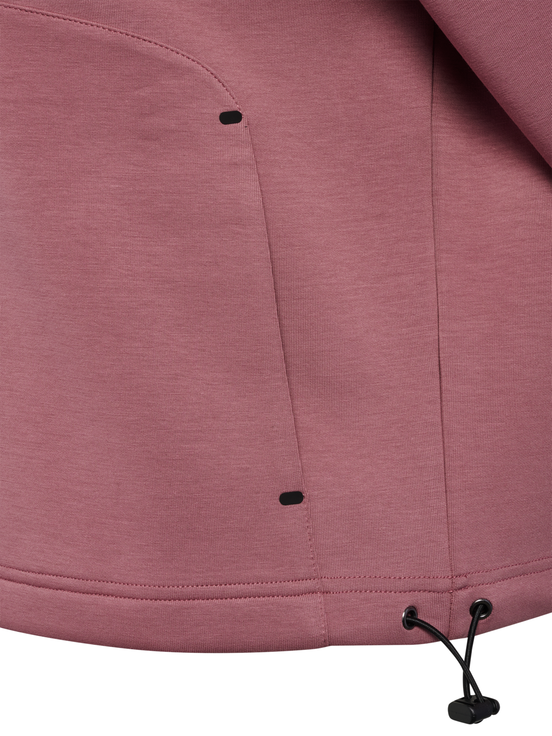 hmlTECH FLEECE WOMEN BOXY HALF ZIP MAUVE