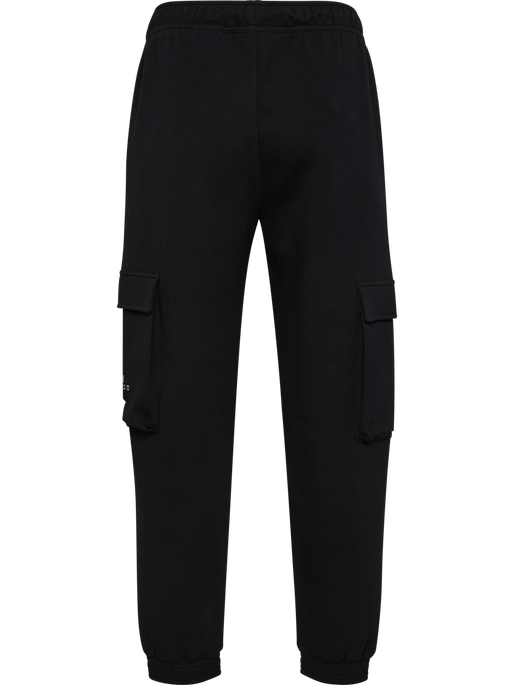 hmlTECH FLEECE LOOSE CARGO PANTS BLACK