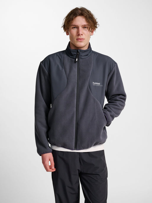 hmlHYBRID FLEECE JACKET EBONY