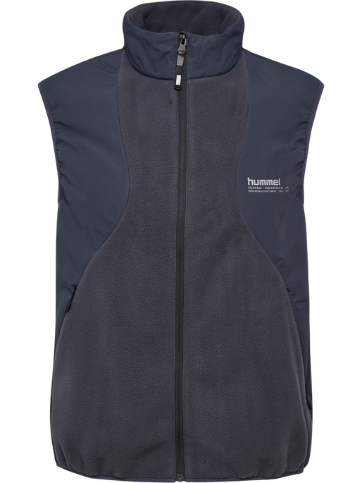 hmlHYBRID FLEECE VEST EBONY