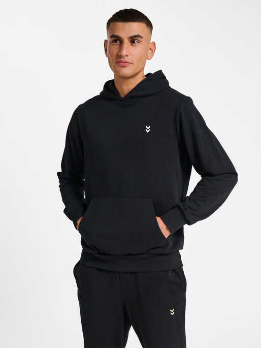 hmlPULSE SWEAT HOODIE BLACK