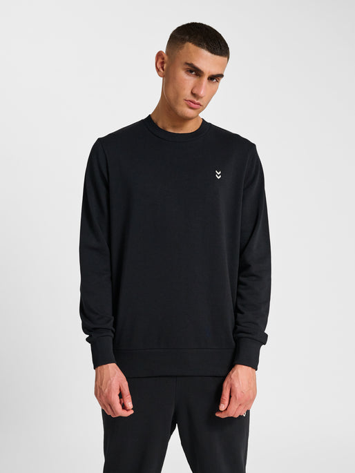 hmlPULSE SWEAT CREWNECK BLACK
