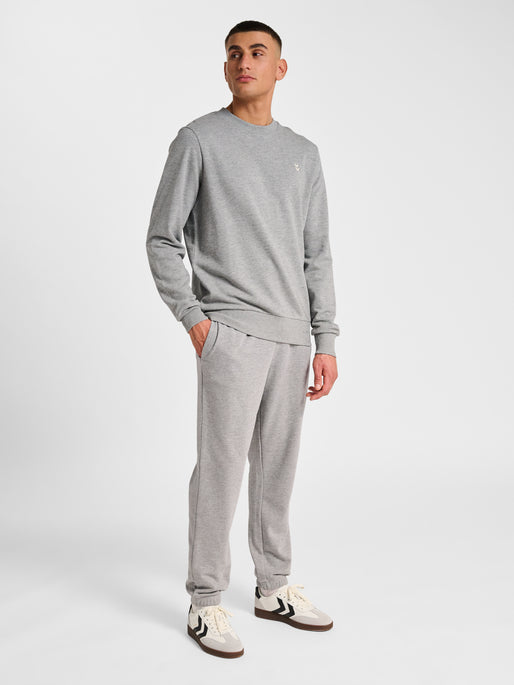 hmlPULSE SWEAT CREWNECK GREY