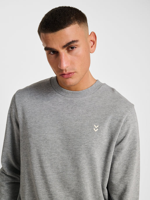 hmlPULSE SWEAT CREWNECK GREY