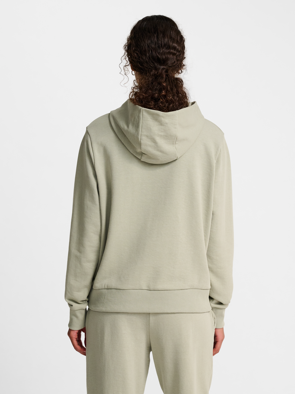 hmlPULSE W SWEAT HOODIE SEAGRASS