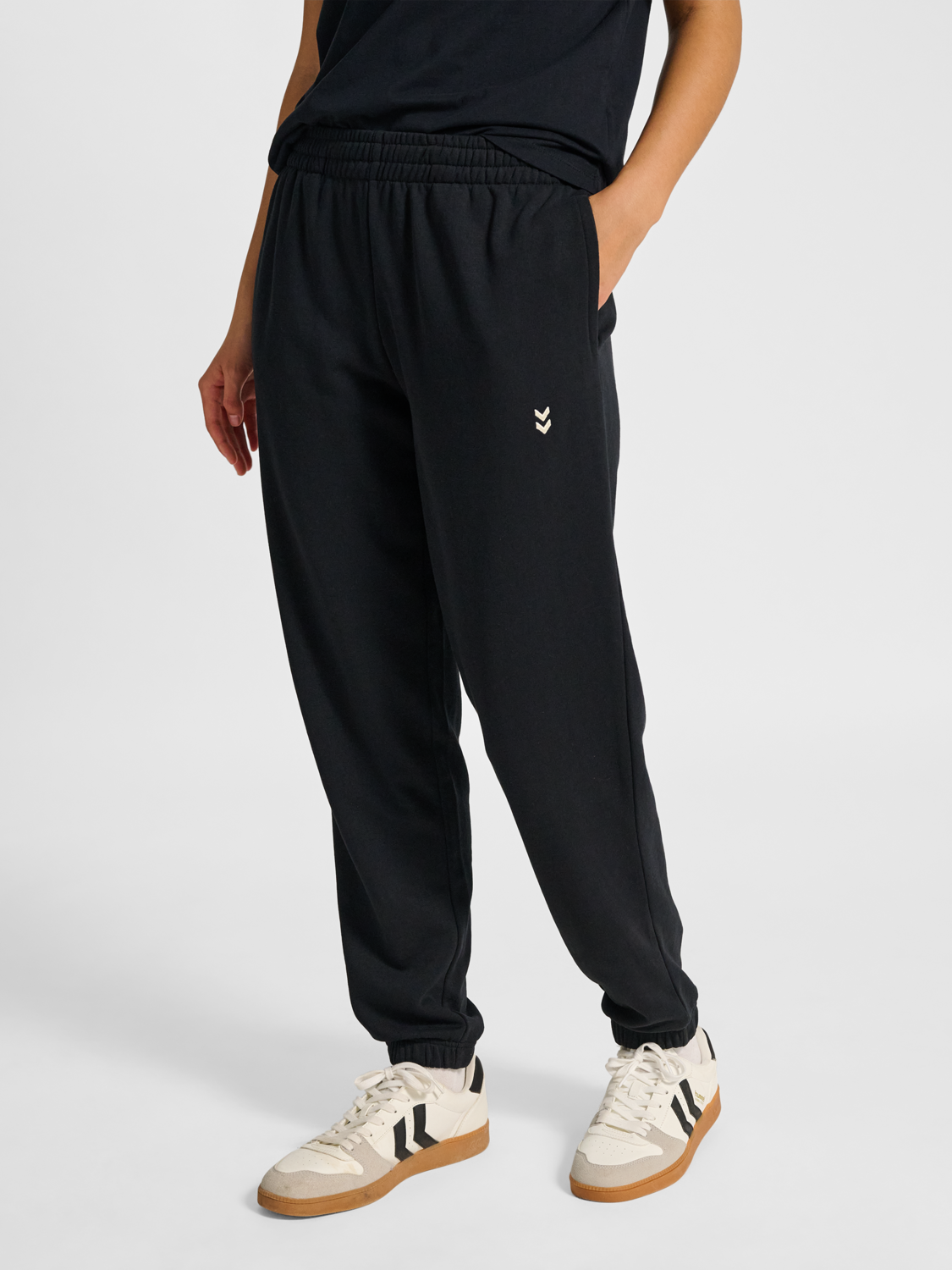 hmlPULSE W SWEAT PANTS BLACK