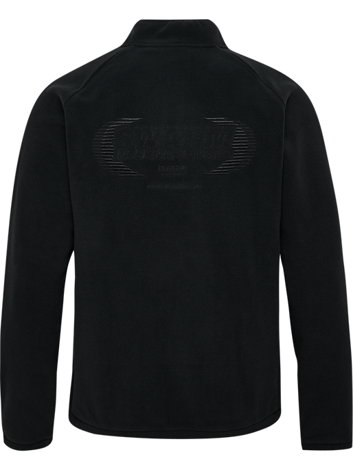 hmlFLEECE HALFZIP SW BLACK