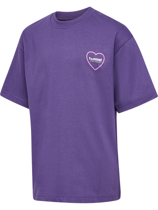 hmlJR LOOSE T-SHIRT S/S HEARTFIELD MYSTICAL