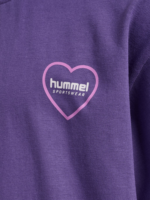 hmlJR LOOSE T-SHIRT S/S HEARTFIELD MYSTICAL