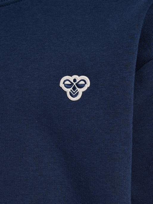 hmlJR LOOSE CREWNECK BEE NAVY