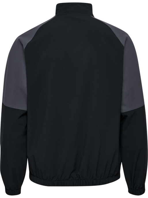 hmlLOOSE TRACK ZIPJACKET SPORTSWEAR BLACK