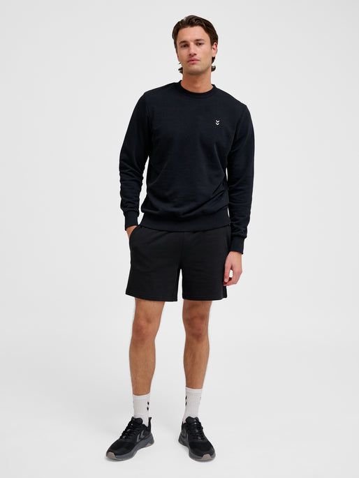 hmlPULSE SWEAT SHORTS BLACK