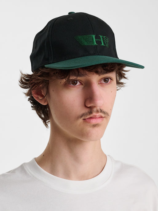 hmlSNAP CAP GAME BLACK & GREEN