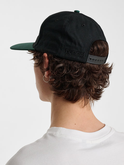 hmlSNAP CAP GAME BLACK & GREEN