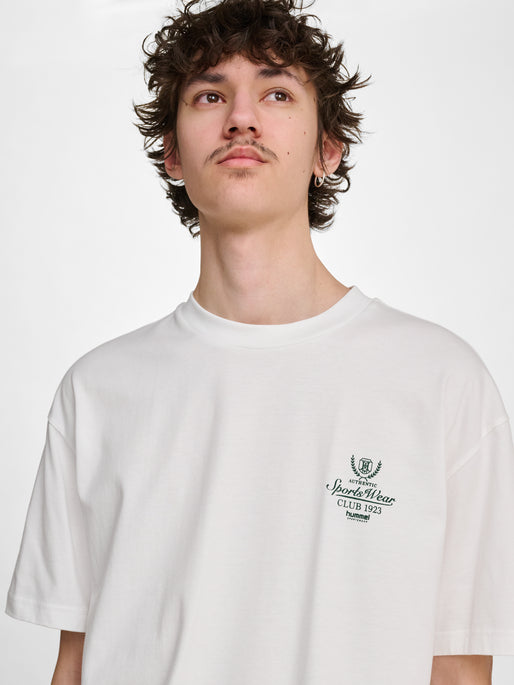hmlLOOSE TEE S/S CLUB SPORTSWEAR WHITE