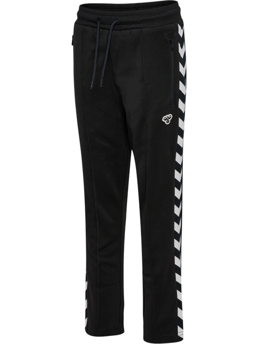 hmlJR ARCHIVE REGULAR POLY PANTS BLACK