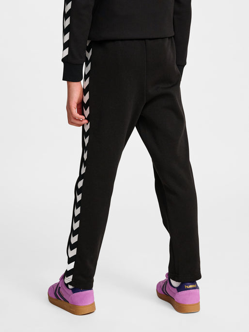 hmlJR ARCHIVE REGULAR POLY PANTS BLACK