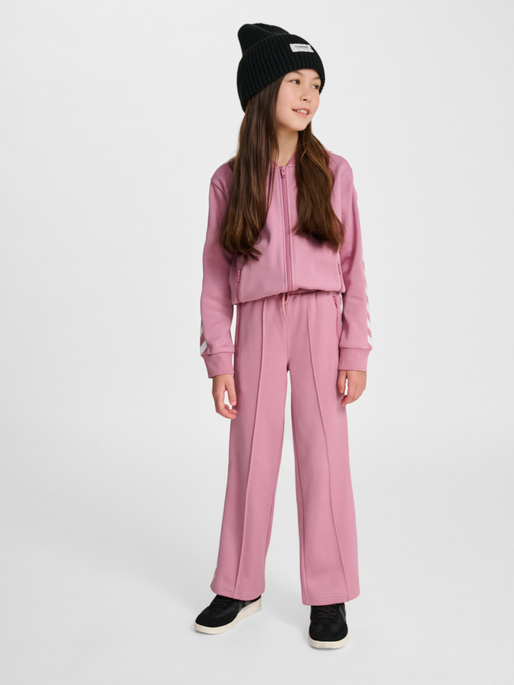 hmlJR ARCHIVE WIDE LEG POLY PANTS POLIGNAC