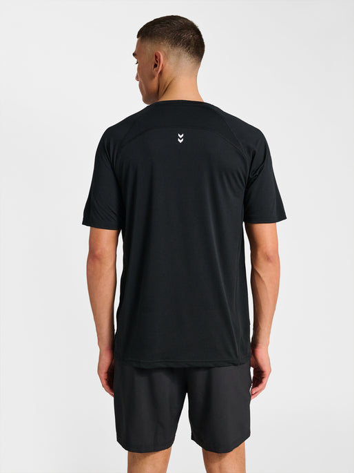 hmlPULSE WORKOUT T-SHIRT S/S BLACK