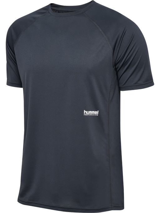 hmlPULSE WORKOUT T-SHIRT S/S EBONY