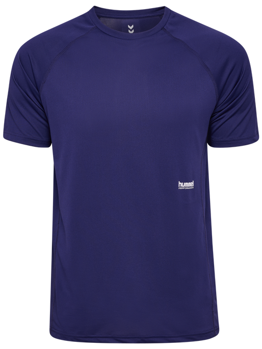 hmlPULSE WORKOUT T-SHIRT S/S NAVY