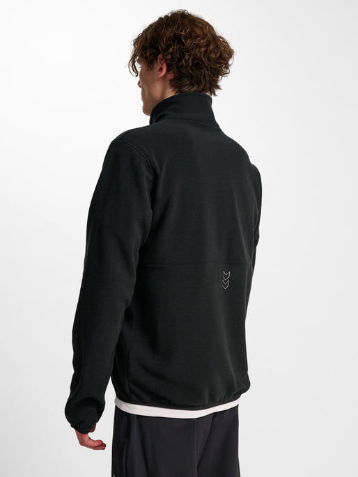 hmlPULSE FLEECE JACKET BLACK