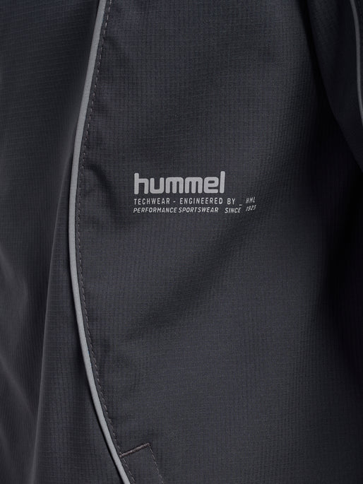 hmlPULSE WOVEN ZIP JACKET BLACK