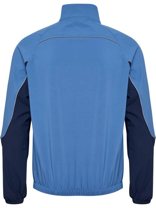 hmlPULSE WOVEN ZIP JACKET BLUE