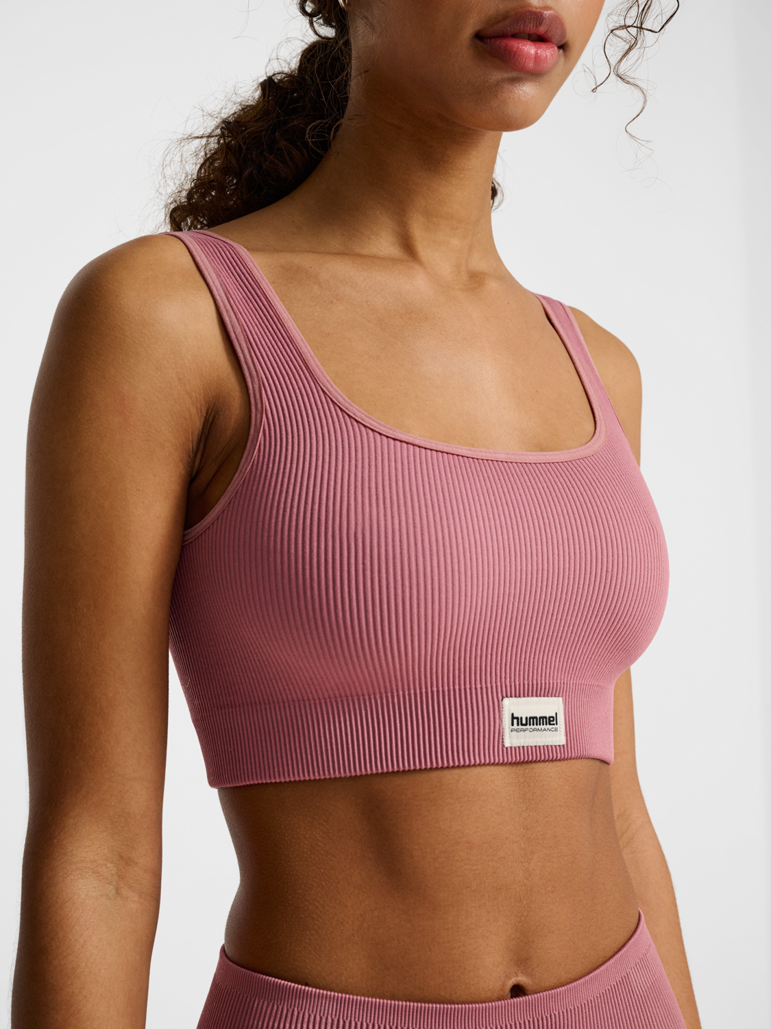 HML TIF SEAMLESS SPORTS TOP MAUVE