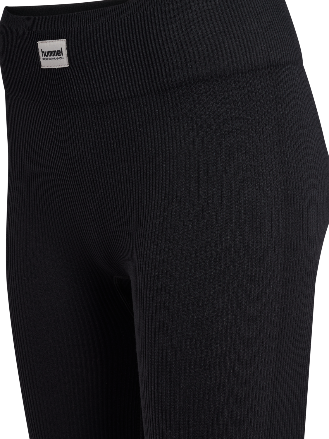 hmlPULSE SEAMLESS RIB MW TIGHTS BLACK