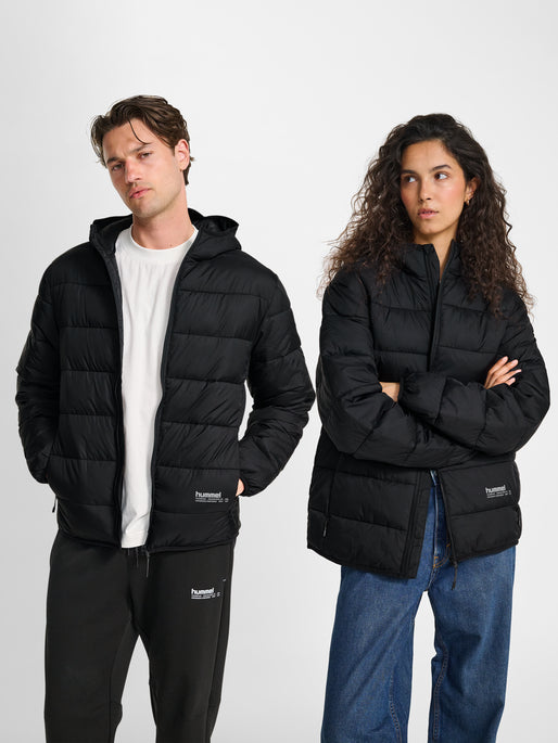 hmlLIGHTWEIGHT PUFFER JACKET BLACK