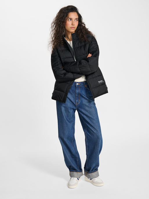 hmlLIGHTWEIGHT PUFFER JACKET BLACK